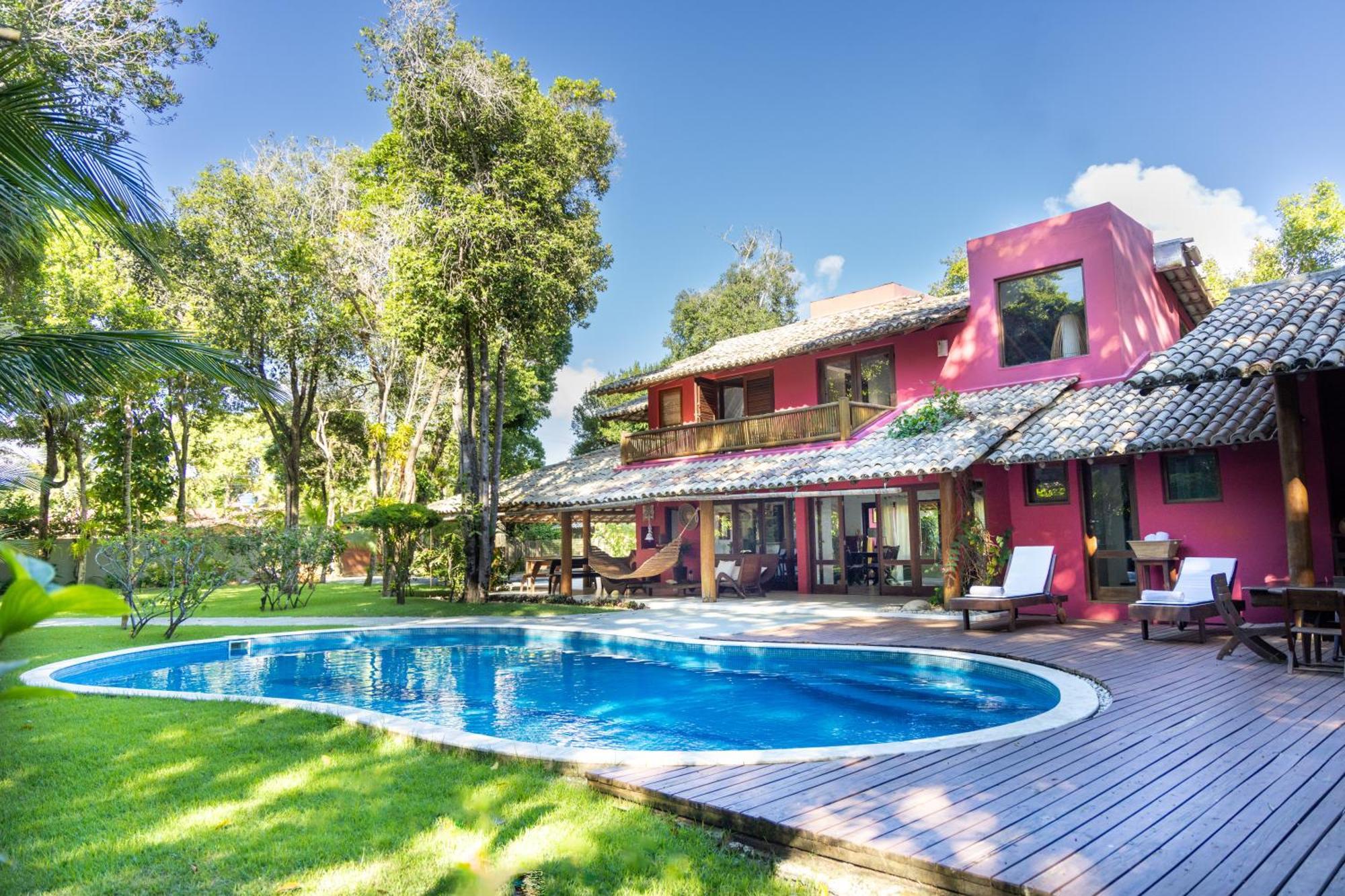 Casa Rosa Coqueiros Villa Porto Seguro Eksteriør billede