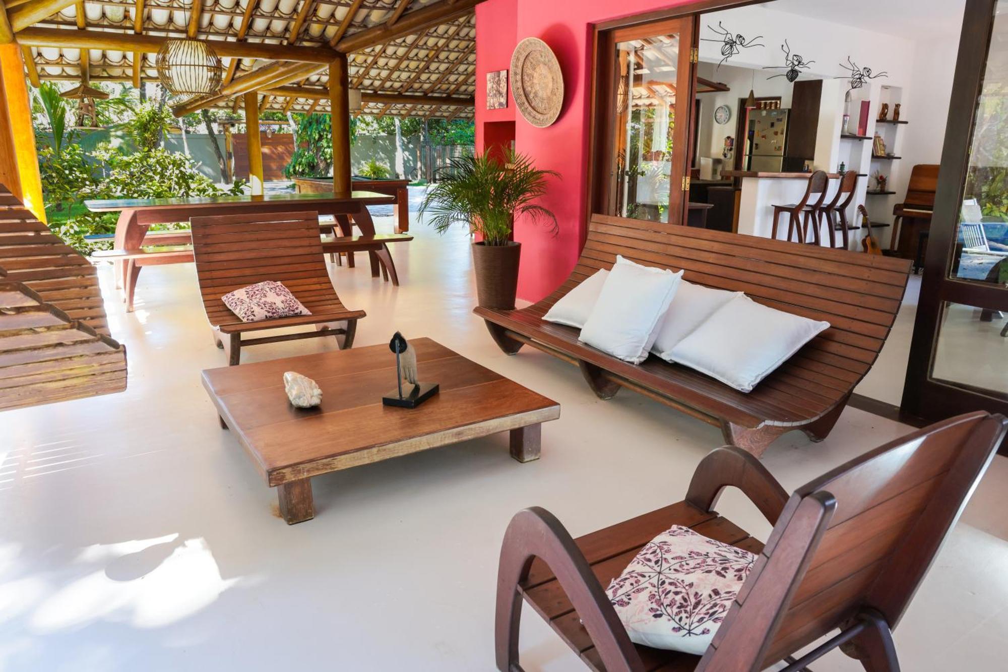 Casa Rosa Coqueiros Villa Porto Seguro Eksteriør billede