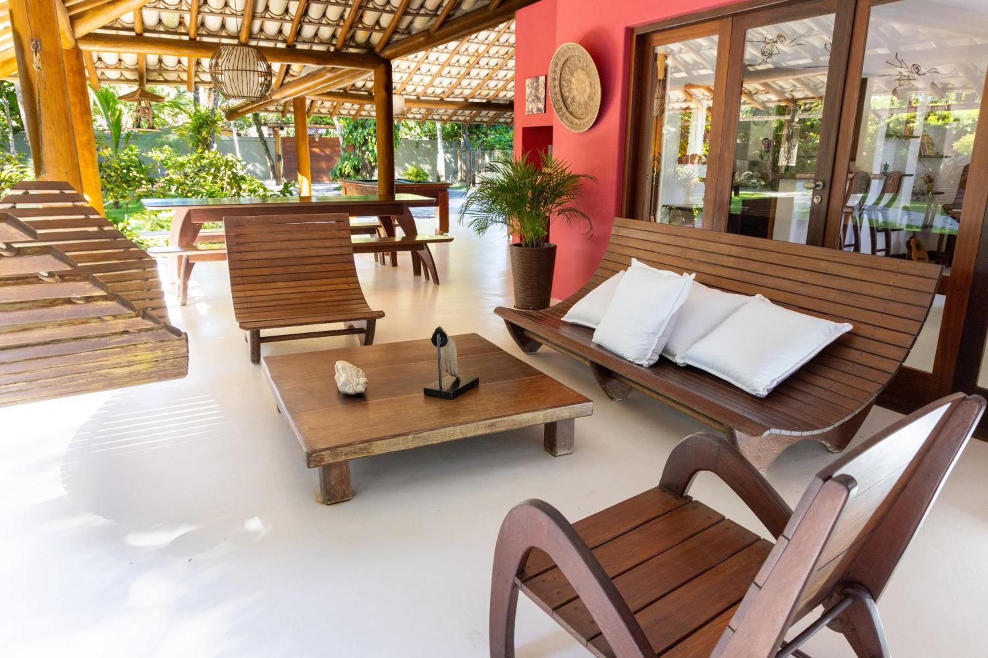 Casa Rosa Coqueiros Villa Porto Seguro Eksteriør billede