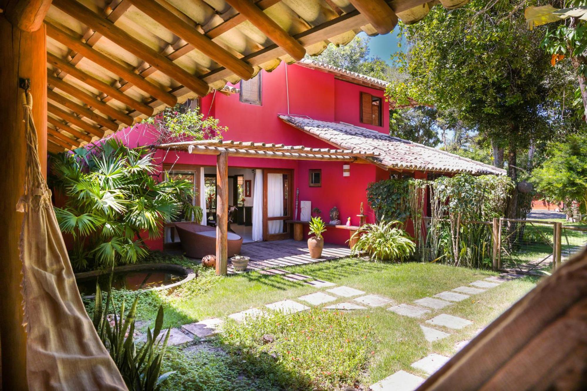 Casa Rosa Coqueiros Villa Porto Seguro Eksteriør billede